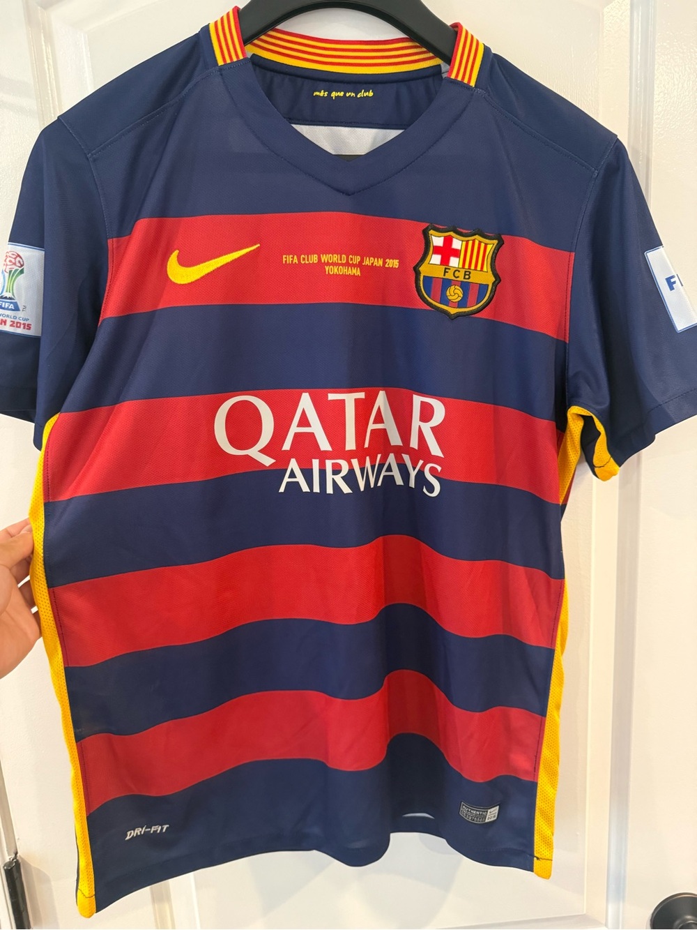 Neymar Jr. Club World Cup Barcelona Jersey.